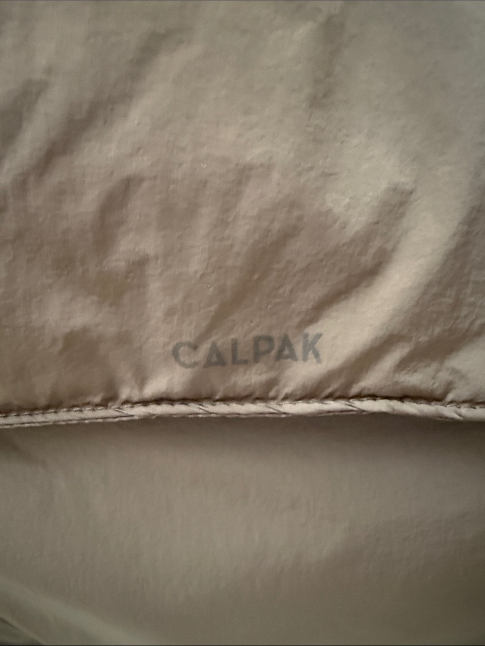 Calpak Quilted Chocolate Brown Baby Tote - Picture 2 of 5